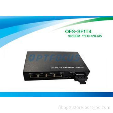 1310nm 20KM SC Optical Fiber Switch , 10Mbps / 100MbpsSwitc